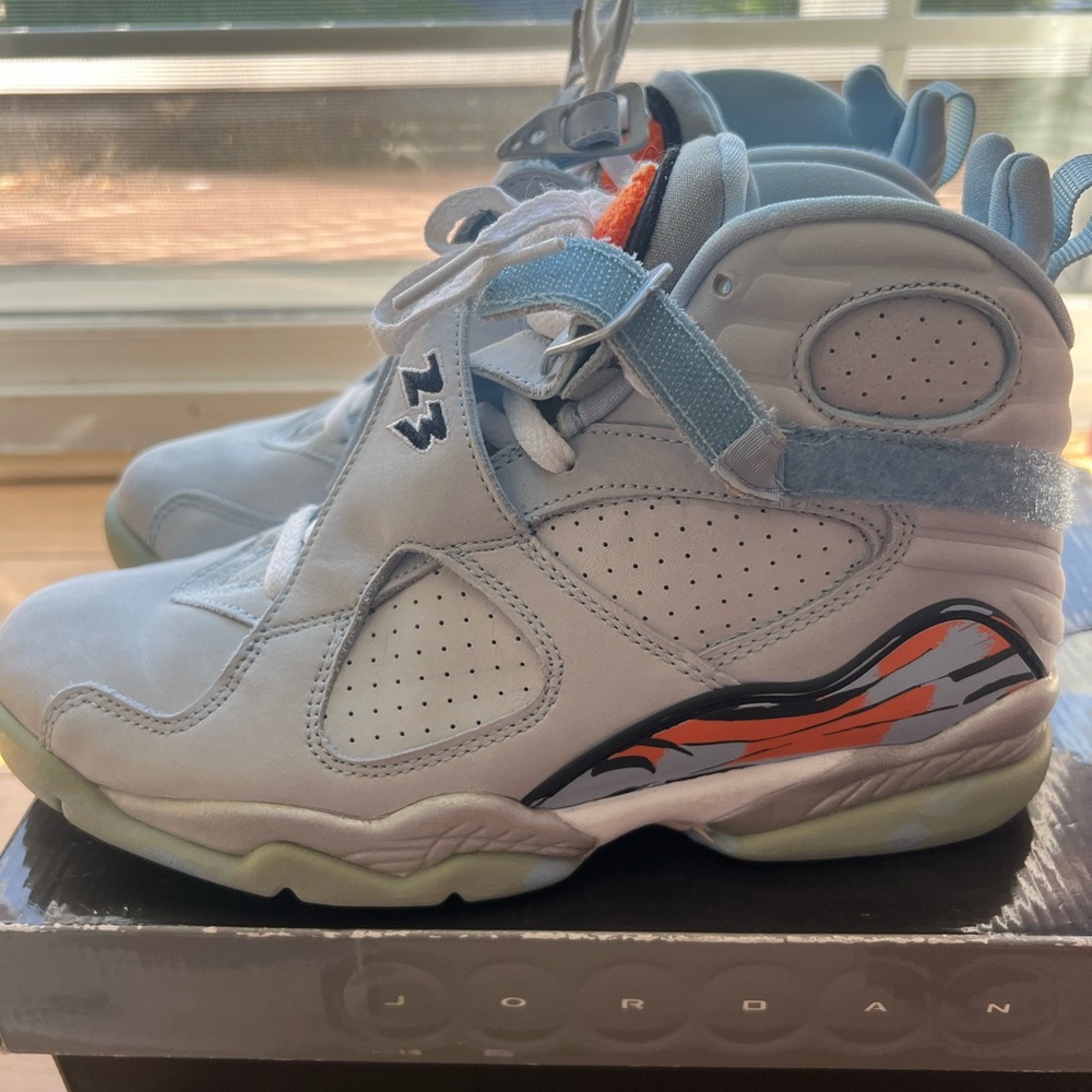 Nike Air Jordan 8 VIII Retro Ice Blue Women’s Size 9 Shoes 316836-401